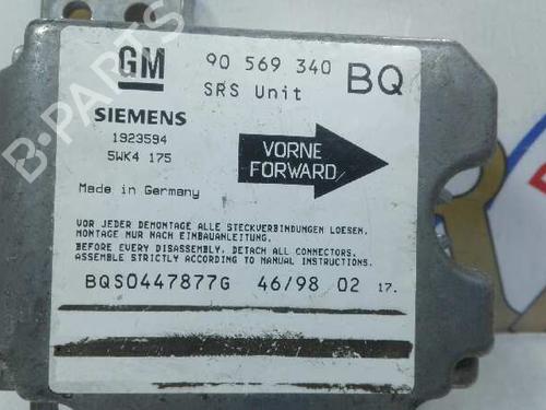 ECU airbags OPEL VECTRA B (J96) 1.7 TD (F19) | BP20805990M53 