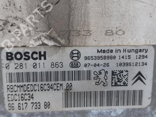 Engine control unit (ECU) CITROËN C4 I (LC_)  | BP20770027M57 