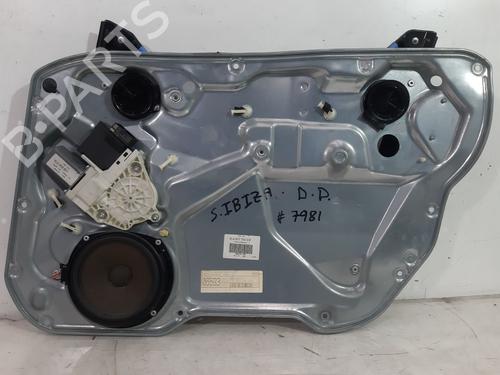 Used Front right window mechanism SEAT IBIZA III (6L1) [2002-2009]  23234535