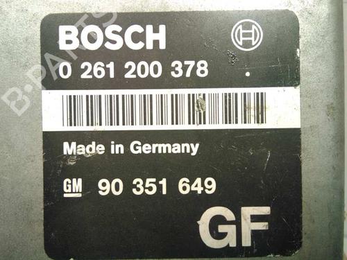 Engine control unit (ECU) OPEL VECTRA A (J89) 2.0 i 16V (F19, M19) | BP20799075M57 