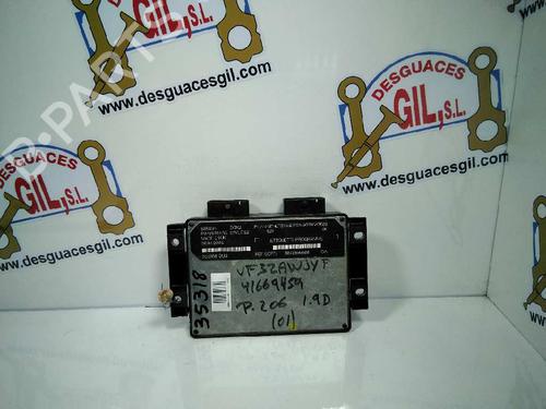 Used Engine control unit (ECU) PEUGEOT 206 Hatchback (2A/C) 1.9 D (69 hp) 20795835