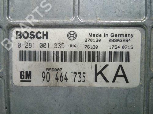 Engine control unit (ECU) OPEL VECTRA B (J96) 1.7 TD (F19) | BP20799079M57 