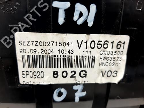Instrument cluster SEAT ALTEA (5P1)  | BP20745921C47 