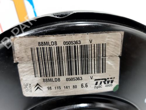 Servo brake PEUGEOT 2008 I (CU_) 1.6 BlueHDi 100 | BP20756610M42 
