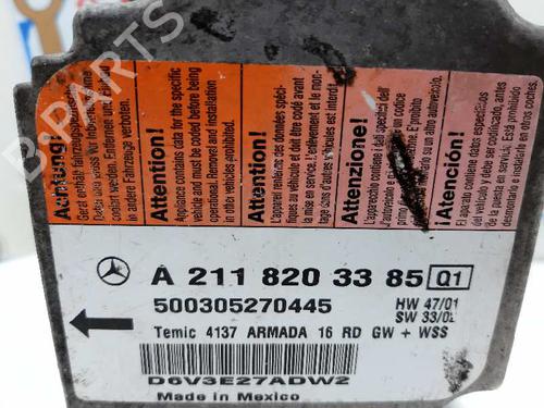 ECU airbags MERCEDES-BENZ E-CLASS (W211) E 270 CDI (211.016) | BP20732177M53 