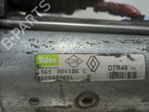 Startmotor RENAULT SCÉNIC II (JM0/1_) 1.9 dCi (JM0G, JM12, JM1G, JM2C) | BP20761602M8 
