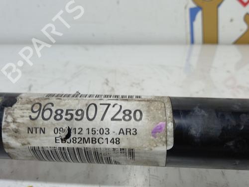 Right front driveshaft CITROËN C3 II (SC_) 1.4 HDi 70 (SC8HZC, SC8HR0, SC8HP4) | BP20741590M39 