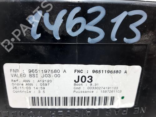 Fuse box PEUGEOT 307 (3A/C) 2.0 HDi 110 | BP20757550E1 