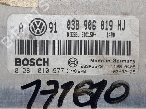Engine control unit (ECU) VW GOLF IV (1J1)  | BP21097262M57 
