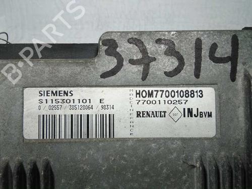 Engine control unit (ECU) RENAULT KANGOO (KC0/1_) 1.4 (KC0C, KC0H, KC0B, KC0M) | BP20796856M57 