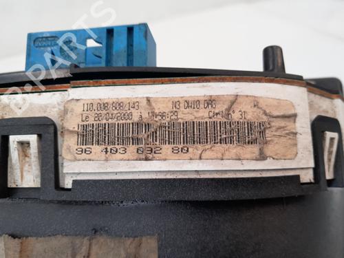 Instrument cluster PEUGEOT 306 Hatchback (7A, 7C, N3, N5) 2.0 HDI 90 | BP29511417C47 