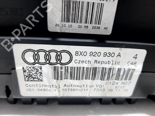 Instrument cluster AUDI A1 (8X1, 8XK) 1.6 TDI | BP20752340C47 