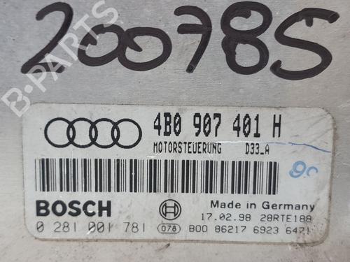 Engine control unit (ECU) AUDI A6 C5 Avant (4B5, 4B6) 2.5 TDI | BP31043847M57