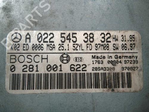 Engine control unit (ECU) MERCEDES-BENZ C-CLASS (W202)  | BP20791127M57 
