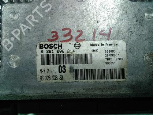 Engine control unit (ECU) PEUGEOT 306 (7B, N3, N5) 1.6 SR | BP20794475M57 
