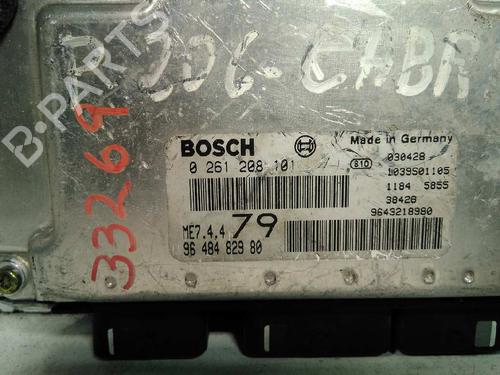 Engine control unit (ECU) PEUGEOT 206 CC (2D) 1.6 16V (2DNFUF, 2DNFUR) | BP20794540M57 