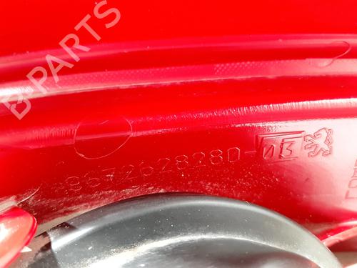 Left taillight PEUGEOT 208 I (CA_, CC_)  | BP29722120C34 