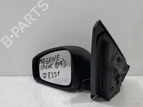 Used Left mirror RENAULT MEGANE III Grandtour (KZ0/1) [2008-2016]  24201699