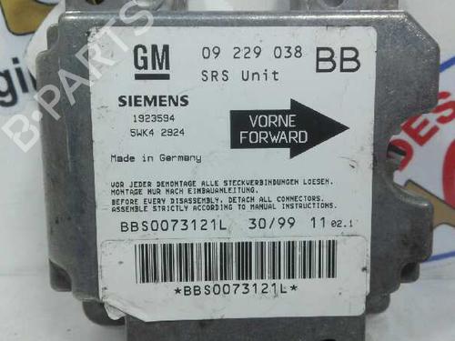 ECU airbags OPEL CORSA B (S93) 1.5 TD (F08, F68, M68) | BP20806030M53 