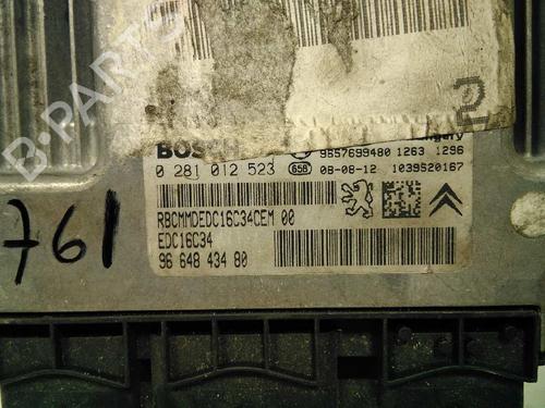 Engine control unit (ECU) PEUGEOT 207 (WA_, WC_)  | BP20795555M57 