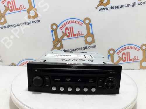 Used Radio CITROËN BERLINGO MULTISPACE (B9) 1.6 HDi 90 (90 hp) 20746188