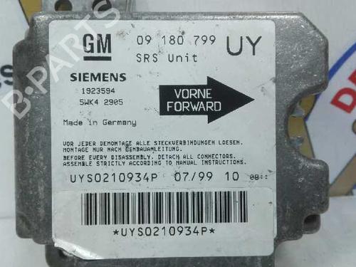 Kollisjonspute styreenhet OPEL ASTRA G Hatchback (T98) 1.6 16V (F08, F48) | BP20806144M53 