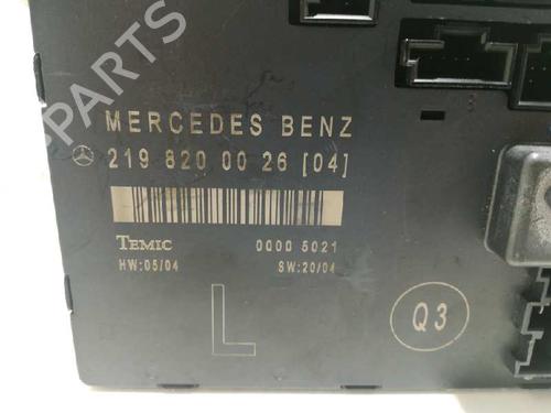 Comfort control module MERCEDES-BENZ CLS (C219) CLS 350 (219.356) | BP20729387M56 
