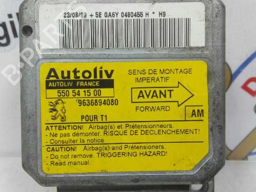 ECU airbags PEUGEOT 206 Hatchback (2A/C) 1.4 HDi eco 70 | BP20805983M53 