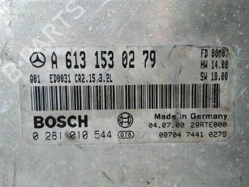 Engine control unit (ECU) MERCEDES-BENZ S-CLASS (W220) S 320 CDI (220.026, 220.126) | BP20791980M57 