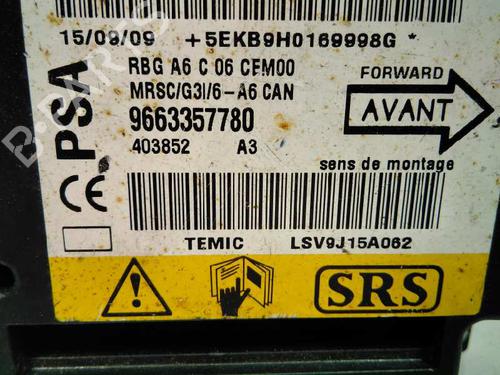 ECU airbags CITROËN C2 (JM_) 1.1 | BP20803395M53 