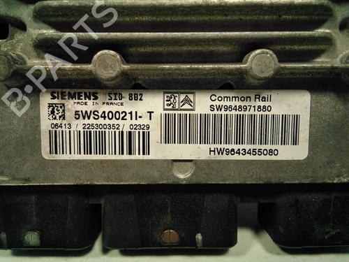 Engine control unit (ECU) CITROËN C3 I (FC_, FN_) 1.4 HDi | BP20796305M57 