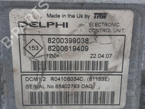Engine control unit (ECU) RENAULT CLIO III (BR0/1, CR0/1)  | BP24816753M57 
