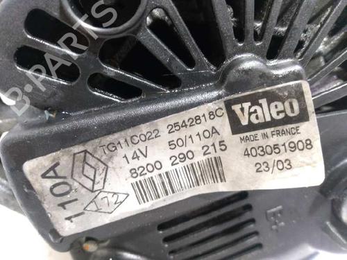 Alternator RENAULT SCÉNIC II (JM0/1_)  | BP20811522M7 