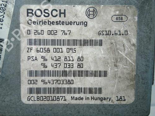 Versnellingsbakregeleenheid PEUGEOT 607 (9D, 9U) 2.2 HDi | BP20796685M52 
