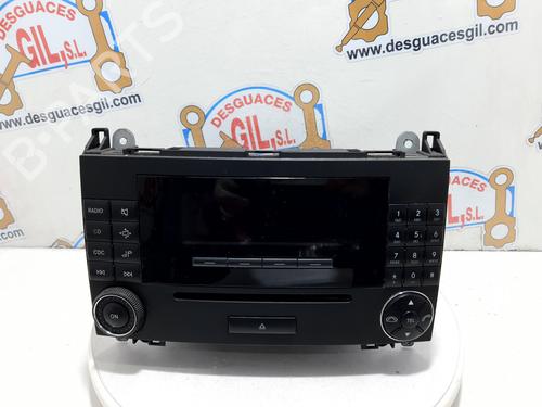 Used Radio MERCEDES-BENZ A-CLASS (W169) A 180 CDI (169.007, 169.307) (109 hp) 20752100
