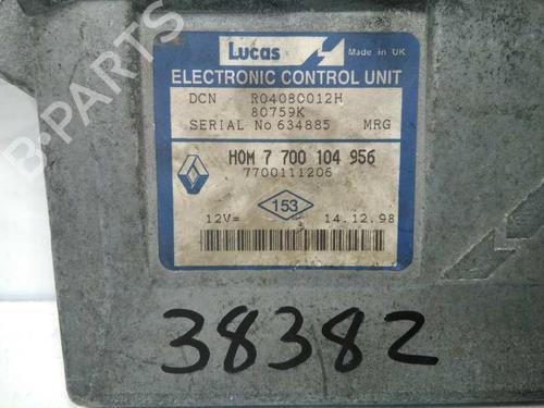 Engine control unit (ECU) RENAULT KANGOO (KC0/1_) D 65 1.9 (KC0E, KC02, KC0J, KC0N) | BP20797582M57 
