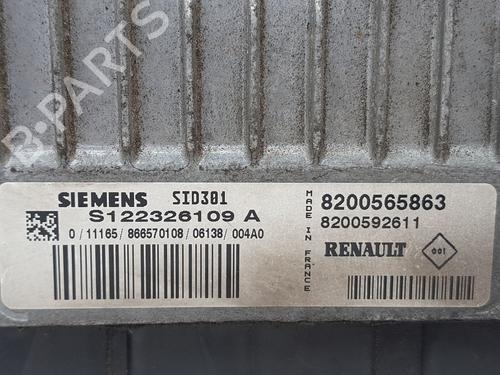 Engine control unit (ECU) RENAULT MEGANE II Saloon (LM0/1_)  | BP29010687M57 
