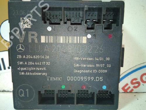 Used Electronic module Electronic module MERCEDES-BENZ C-CLASS (W204) [2007-2015] 34250103 34250103