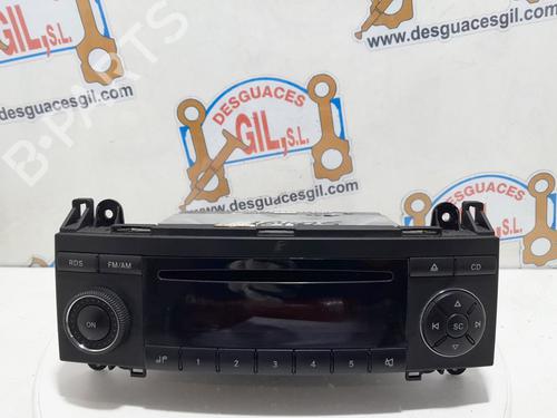 Used Radio MERCEDES-BENZ A-CLASS (W169) A 180 CDI (169.007, 169.307) (109 hp) 20769950