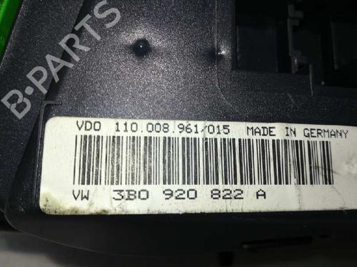 Instrument cluster VW PASSAT B5 (3B2) 1.9 TDI | BP20790807C47 