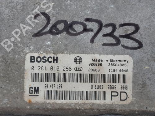 Engine control unit (ECU) OPEL ZAFIRA A MPV (T98) | BP31043796M57