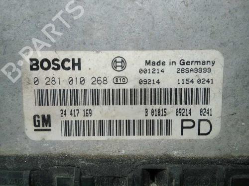 Engine control unit (ECU) OPEL ZAFIRA A MPV (T98) 2.0 DTI 16V (F75) | BP20799396M57 