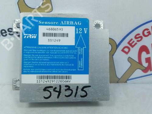 ECU airbags FIAT PUNTO (188_) 1.9 JTD 80 (188.237, .257, .337, .357) | BP20806432M53 