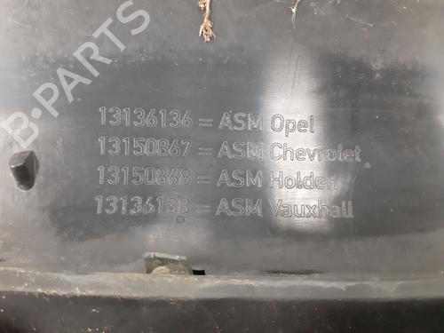 Grille OPEL ZAFIRA / ZAFIRA FAMILY B (A05)  | BP23106109C40 