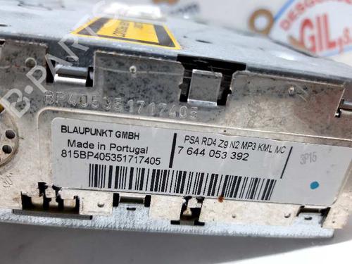 Radio PEUGEOT 607 (9D, 9U)  | BP21014989E6 
