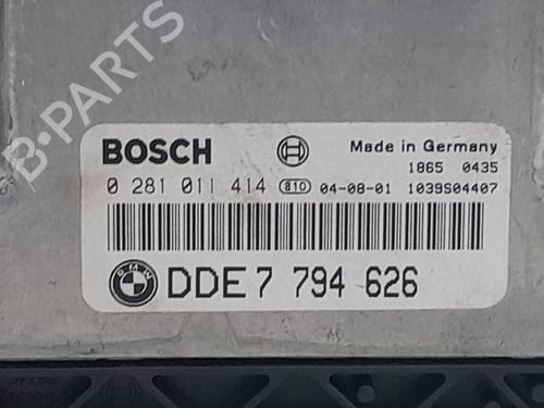 Engine control unit (ECU) BMW X5 (E53) 3.0 d | BP39191406M57 - Image 2