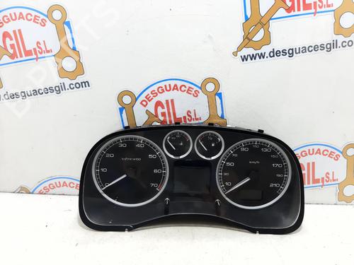 Used Instrument cluster PEUGEOT 307 (3A/C) 1.6 16V (109 hp) 20737226