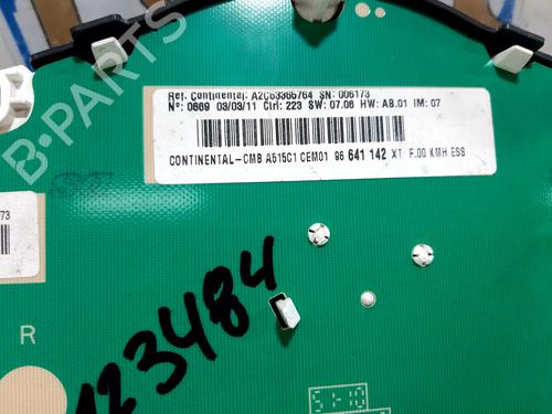 Instrument cluster CITROËN C3 II (SC_)  | BP20728154C47 