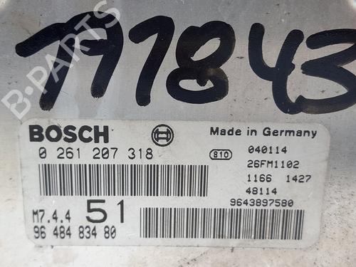 Engine control unit (ECU) CITROËN XSARA PICASSO (N68) 1.6 | BP21097292M57 