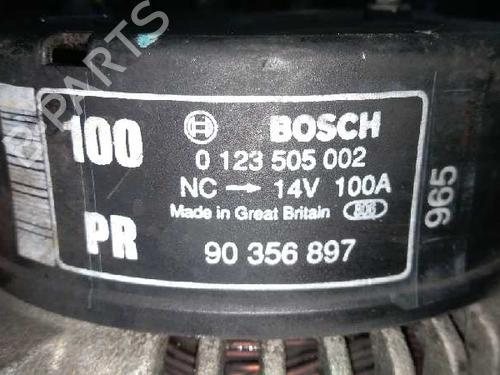 Alternator OPEL VECTRA B (J96) 2.0 i 16V (F19) | BP20781346M7 